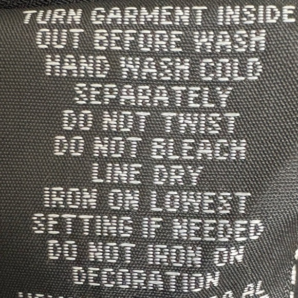 Karina Black Draped One Shoulder Rhinestone Dress - Picture 15 of 15